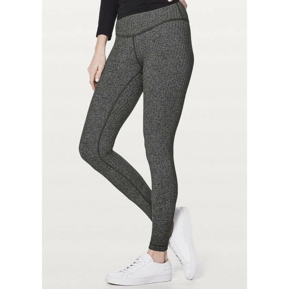 Lululemon leggings herringbone